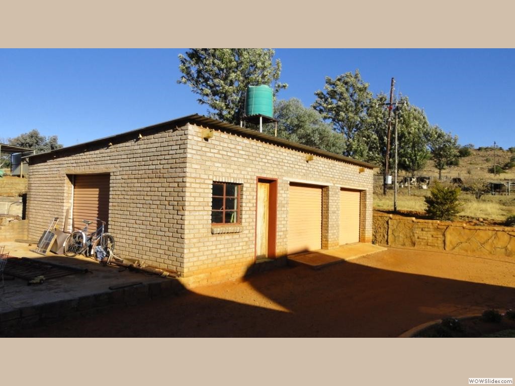 Garaging and Tool Room