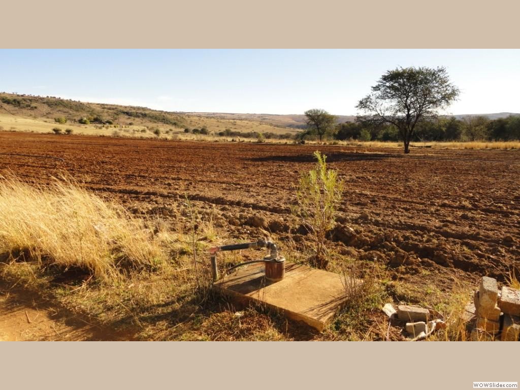 One of two boreholes.